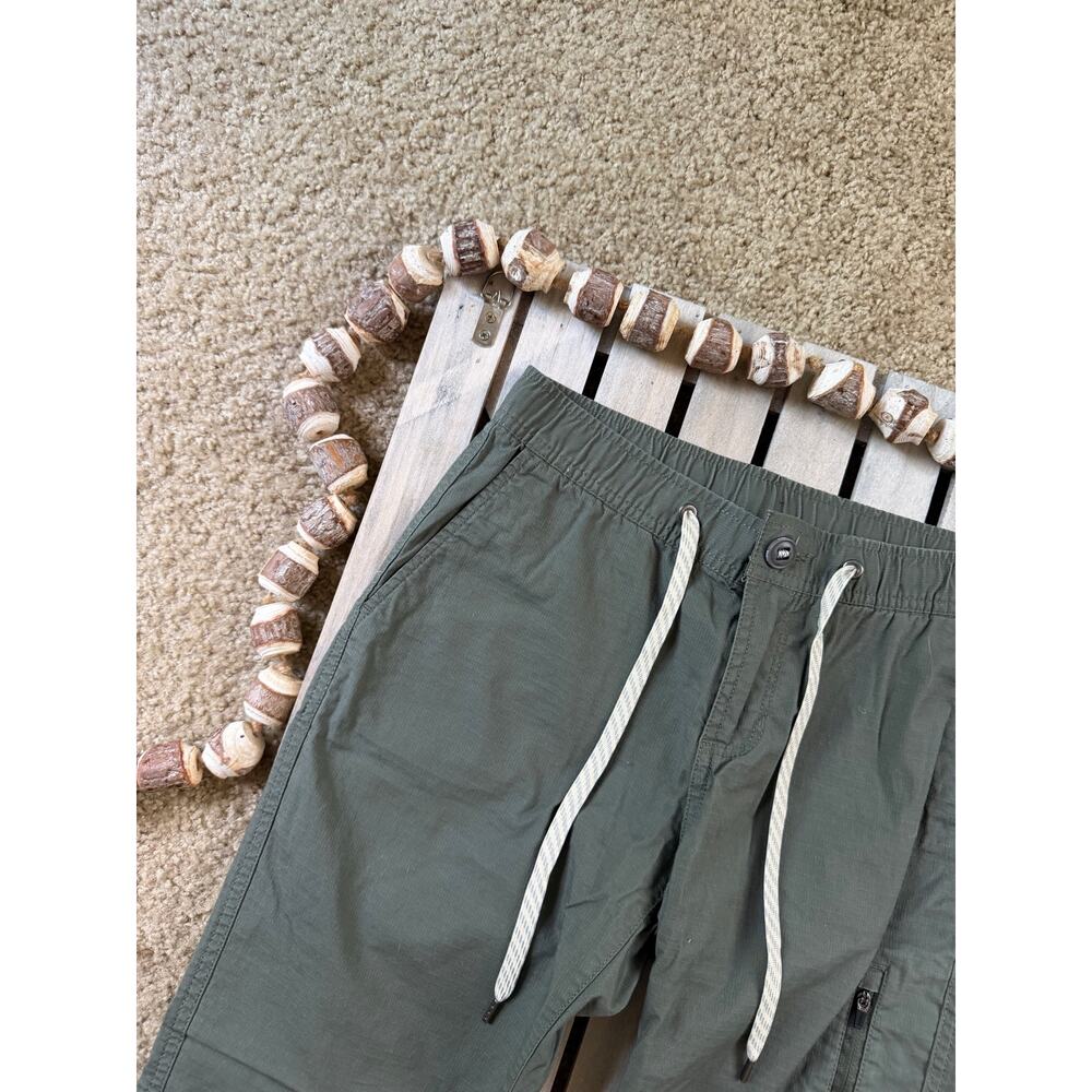 Vuori Ripstop Green Drawstring Pants - Picture 4 of 10